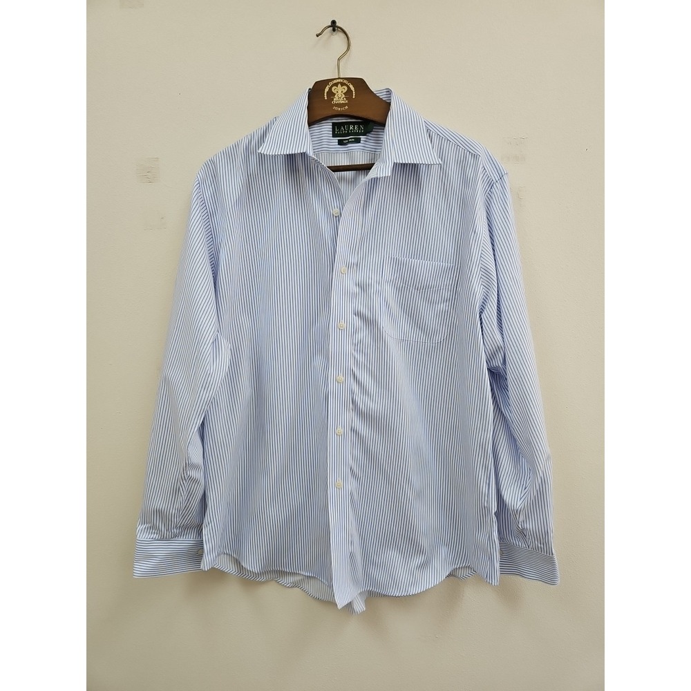 Laren Ralph Lauren Shirt Men's 16 1/2 34/35 Button-up Long Sleeve
